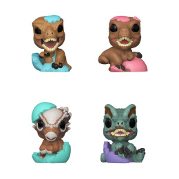 Funko Bitty Pop! Easter Eggs: Jurassic Park (Blind Bag/random) Vinyl Figures