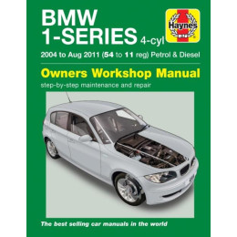 Bmw 1-Series 4-cyl Petrol & Diesel (04 - aug 11) Haynes Repair Manual