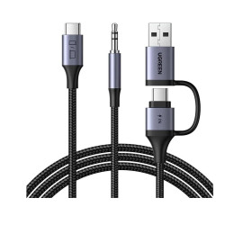 Ugreen Κάρτα Ήχου Cm772 usb-c σε 3 5 mm + usb-c/a (45009) (Ugr45009)