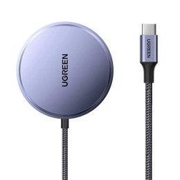 Ugreen Magsafe W703 Μαγνητικός Ασύρματος Φορτιστής 15w 1.5m (55206) (Ugr55206)