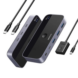 Ugreen usb 3.0 Sharing Switch Cm687 2 in 4 out (25098) (Ugr25098)