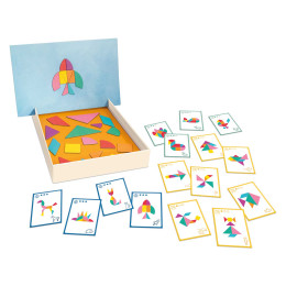 HappiHobbi Μαγικά Σχήματα 26 Εκπαιδευτικοί Χάρτινοι Μαγνήτες Για 5+ Χρονών