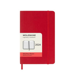 Moleskine 2024 12-Month Daily Pocket Softcover Notebook