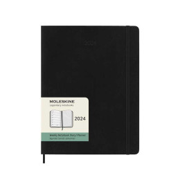 Moleskine 2024 12-Month Weekly xl Softcover Notebook