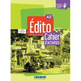 Edito a2 Cahier (+numerique +Didierfle.app) 2nd ed