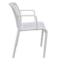 PARMA-S WHITE ΠΟΛΥΘΡΟΝΑ ΠΟΛ/ΝΙΟΥ 56X56X79εκ.