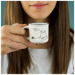 Κούπες Espresso Legami - Σετ Δύο Τεμαχίων - Cat Dog MM0009