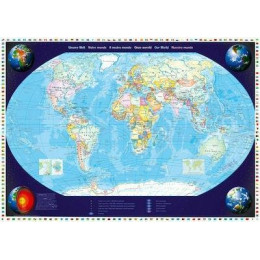 Puzzle 2d 2000 Κομματια Παγκοσμιος Χαρτης