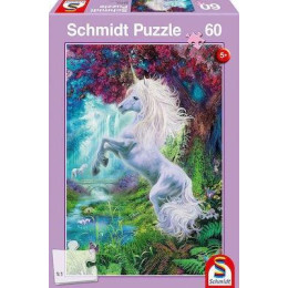 Παιδικο Puzzle Unicorn in Enchanted Garden 60pcs για 5+ Ετων Schmidt Spiele
