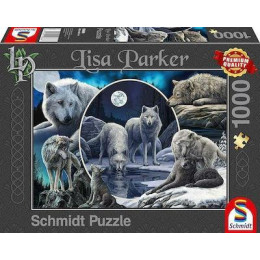 Puzzle Lisa Parker: Magnificent Wolves 2d 1000 Κομματια