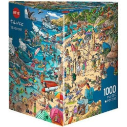 Puzzle Seashore 2d 1000 Κομματια