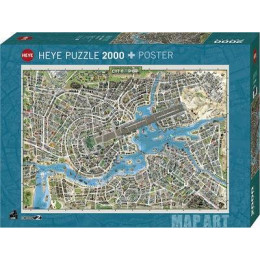 Puzzle City of pop 2d 2000 Κομματια