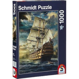 Puzzle Sails set 2d 1000 Κομματια Γαλερα