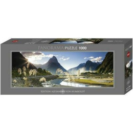 Puzzle Humboldt Panorama 2d 1000 Κομματια Milford νεα Ζηλανδια