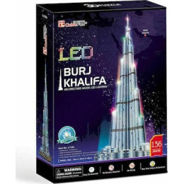 Puzzle Burj Khalifa 3d 136 Κομματια