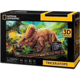 Puzzle Triceratops 3d 44 Κομματια
