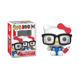 Funko Pop! Sanrio: Hello Kitty - Hello Kitty (Nerd) #65 Vinyl Figure