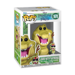 Funko Pop! Disney: the Princess and the Frog - Louis With Raymond #1670 Vinyl Figure