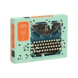 Just my Type: Vintage Typewriter 750 Piece Shaped Puzzle