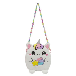 Λουτρινh Τσαντα Ωμου 20εκ Γατουλα Squishcuties Luna