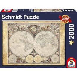 Puzzle Standard 2d 2000 Κομματια Ιστορικος Χαρτης