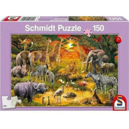 Παιδικο Puzzle ζωα τησ Αφρικης 150pcs για 7+ Ετων Schmidt Spiele