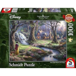 Puzzle Thomas Kinkade Disney Χιονατη 2d 1000 Κομματια