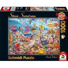 Puzzle Steve Sundram: Beach Mania 2d 1000 Κομματια