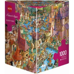 Puzzle Bunnytown 2d 1000 Κομματια