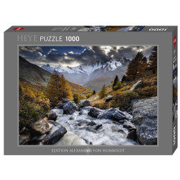 Παζλ1000 τμχ Humboldt - Ρυακι στο Βουνο