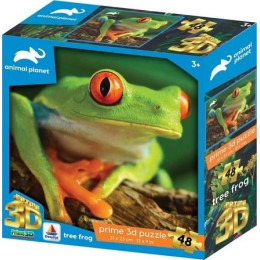 Prime 3d Animal Planet Tree Frog 48pcs