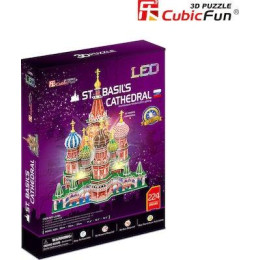 Puzzle st. Basil's Cathedral (Russia) 3d 224 Κομματια