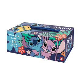 AS Σετ Ζωγραφικής Σε Χάρτινο Βαλιτσάκι Disney Stitch Για 3+