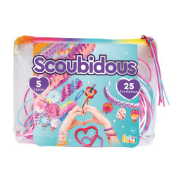 HappiHobbi Scoubidous Τσαντάκι Με 25 Scoubidous & Αξεσουάρ Για 6+