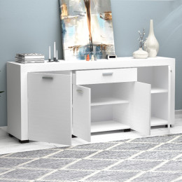 Μπουφές Joseph Megapap Χρώμα Λευκό 177x40x76εκ.