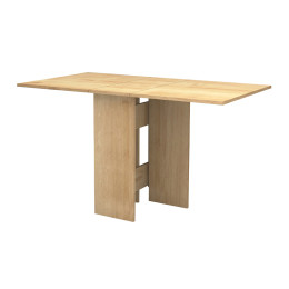 Τραπέζι Pepe Megapap Επεκτεινόμενο Χρώμα Φυσικό Οξιάς 28(56+56)x77x75εκ.