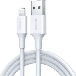 Ugreen Cable Lightning to usb 2.4a Us155 1.5m White (80315) (Ugr80315)