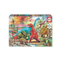 Παζλ 100 Dinosaurs 13179