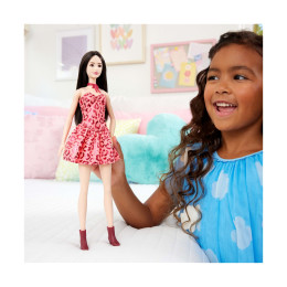 Mattel Barbie: Style Basic Series - Barbie Fashionista - Leopard Dress (Jjn59)