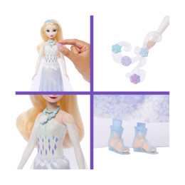 Mattel Disney Dolls: Disney Frozen Fashion Dolls - Frozen Elsa With Jewelry box (Jjy36)