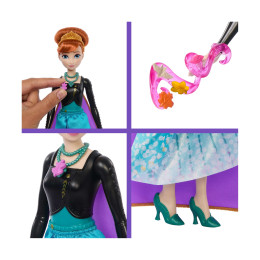Mattel Disney Dolls: Disney Frozen Fashion Dolls - Frozen Anna With Jewelry box (Jjy37)