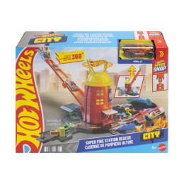 Mattel hot Wheels: City - Super Fire Station (Jhl95)
