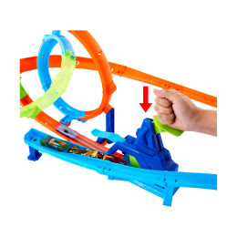 Mattel hot Wheels: Stunt - Fast Launch and Crash Track (Jhk73)