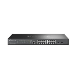 Tp-Link Omada 16-Port 2.5g and 2-Port 10ge Sfp+ l2+ Managed Switch With 8-Port Poe+