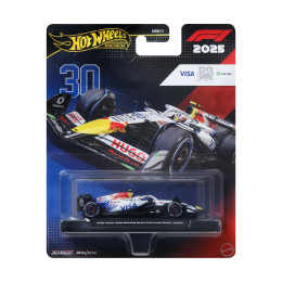 Mattel hot Wheels Premium: f1 2025 - Visa Cash app Racing Bulls Formula 1 Team Vehicle (Jkd79)