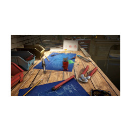 Ps5 a-red Walking Robot