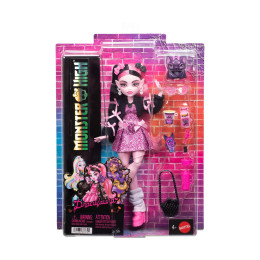 Mattel Monster High: Basic Series - Draculaura Doll (New Design) (Jhk29)