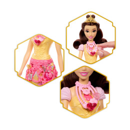 Mattel Disney Dolls: Disney Princess Fashion Dolls - Disney Princess Belle With Jewelry box (Jhl51)