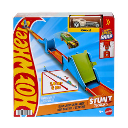 Mattel hot Wheels Speed Snap: Stunt Tracks - Slam Jump Challenge Playset (Jhk78)