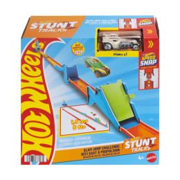 Mattel hot Wheels Speed Snap: Stunt Tracks - Slam Jump Challenge Playset (Jhk78)